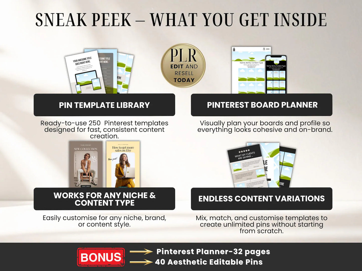 Pinterest Pin Templates
