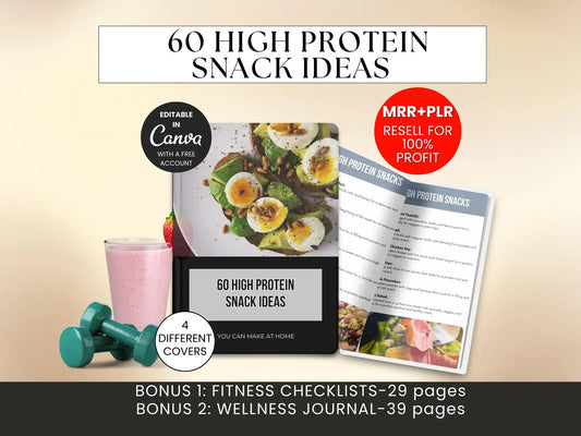 60 High-Protein Snack ideas