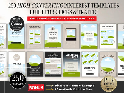 Pinterest Pin Templates