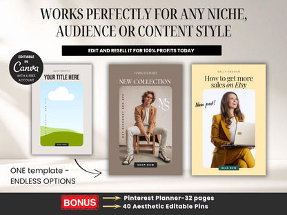 Pinterest Pin Templates