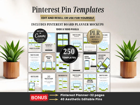 Pinterest Pin Templates