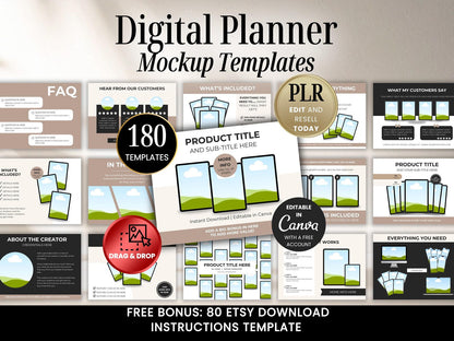 180 Product Mockup Templates